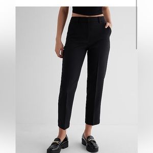 Like New Express Editor Pant with high rise & straight ankle